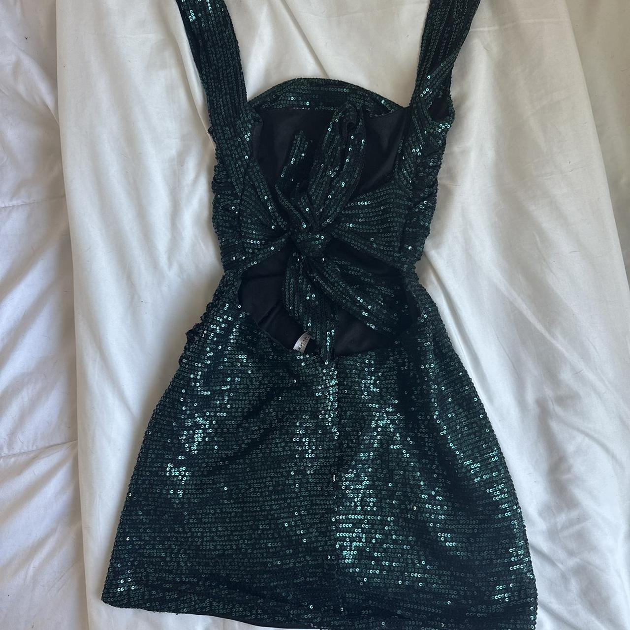 LUCY IN THE SKY HOCO DRESS 💚💚💚 OPEN TO OFFERS... - Depop