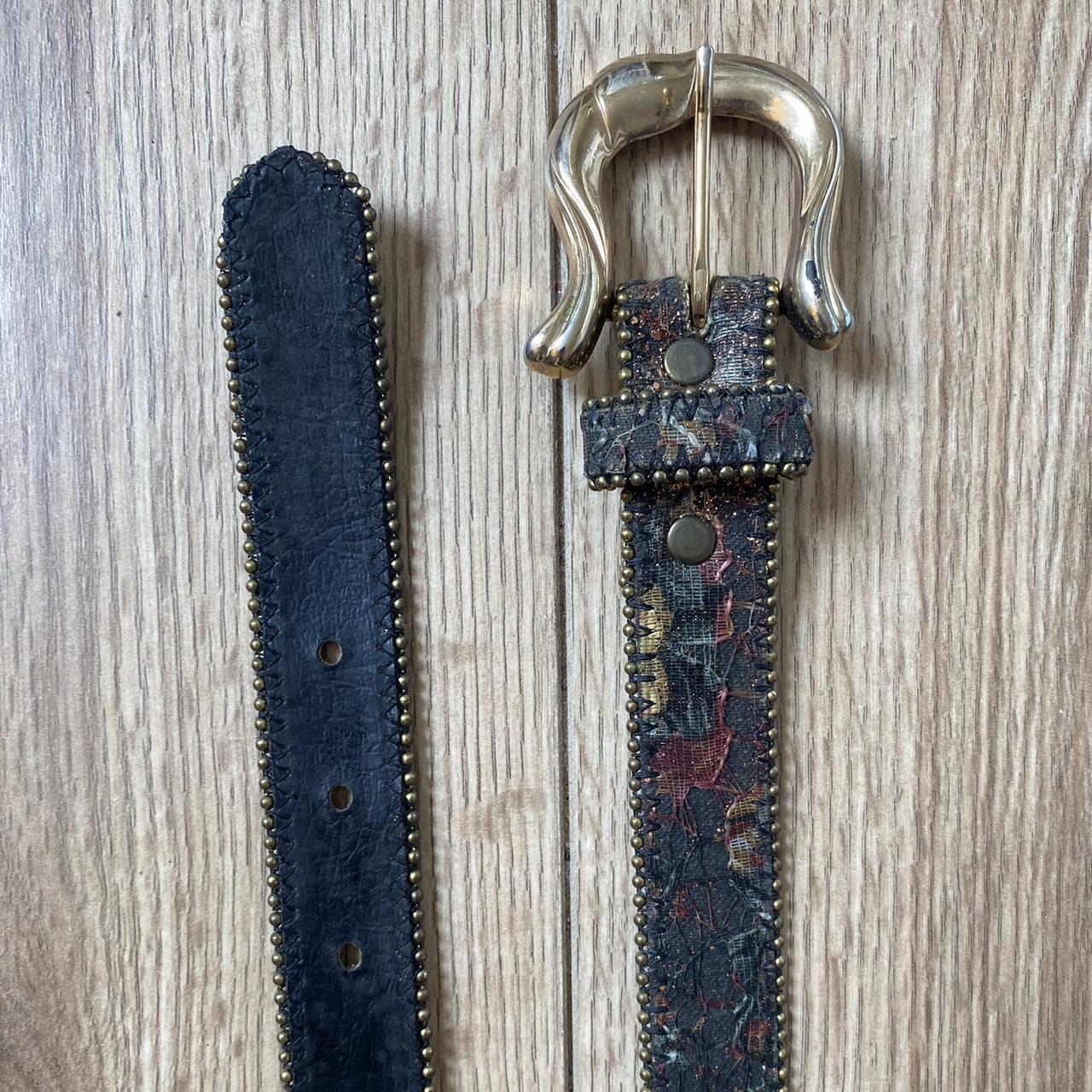 decorative belt gold belt buckle from the brand... - Depop