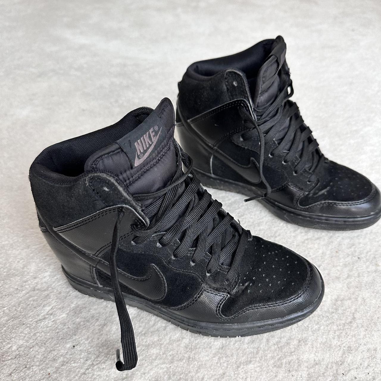 Nike orders hi dunk wedge black