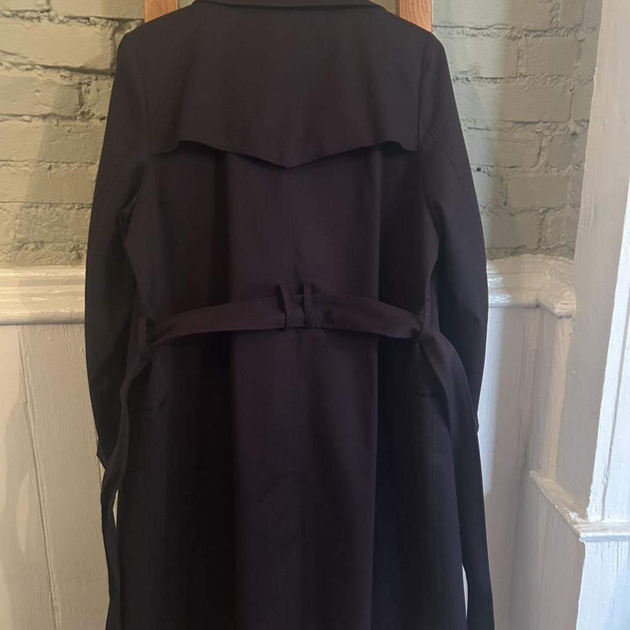 Grana Women's Trench - Navy/Black - L – Navy blue… - image 2