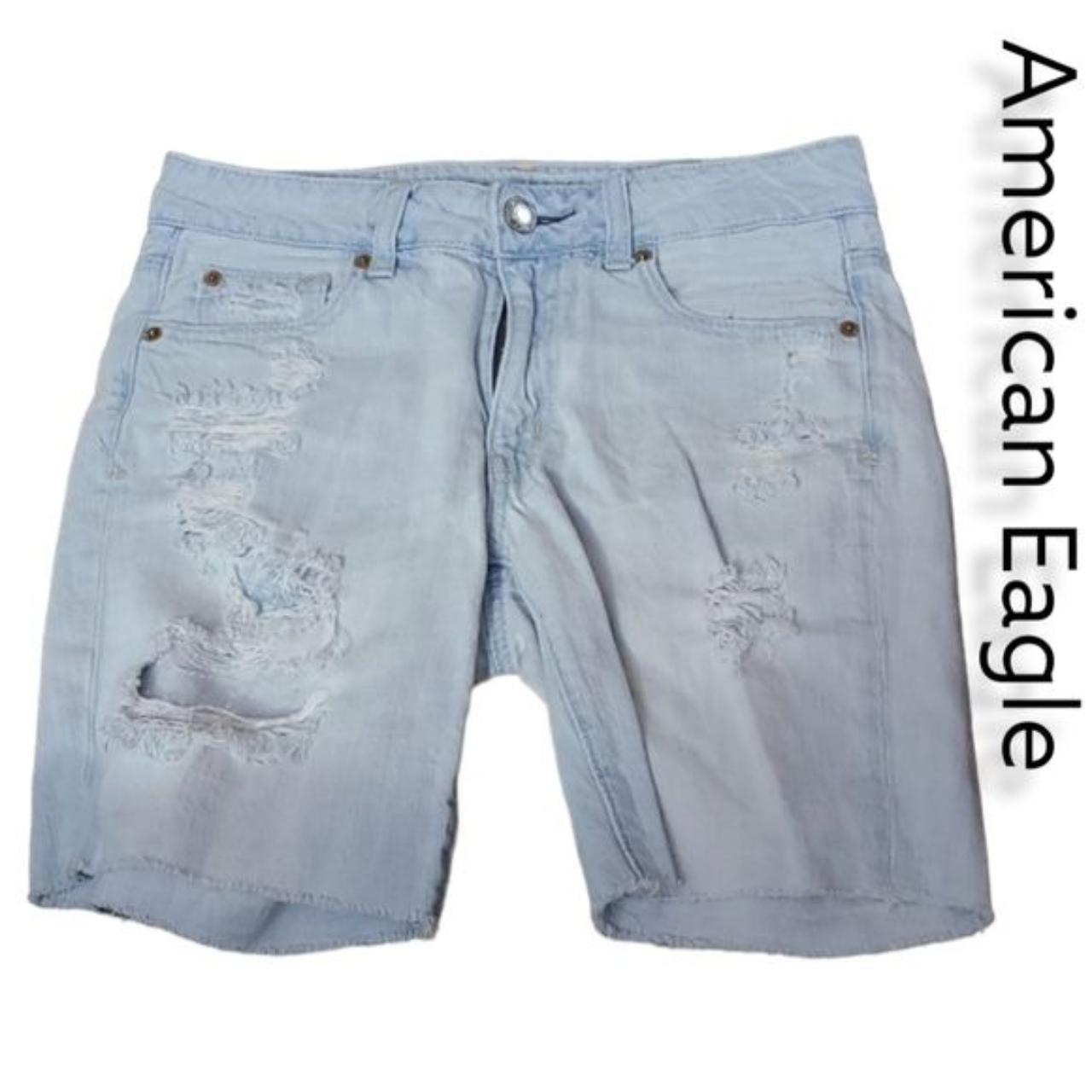 American eagle store slouchy bermuda shorts