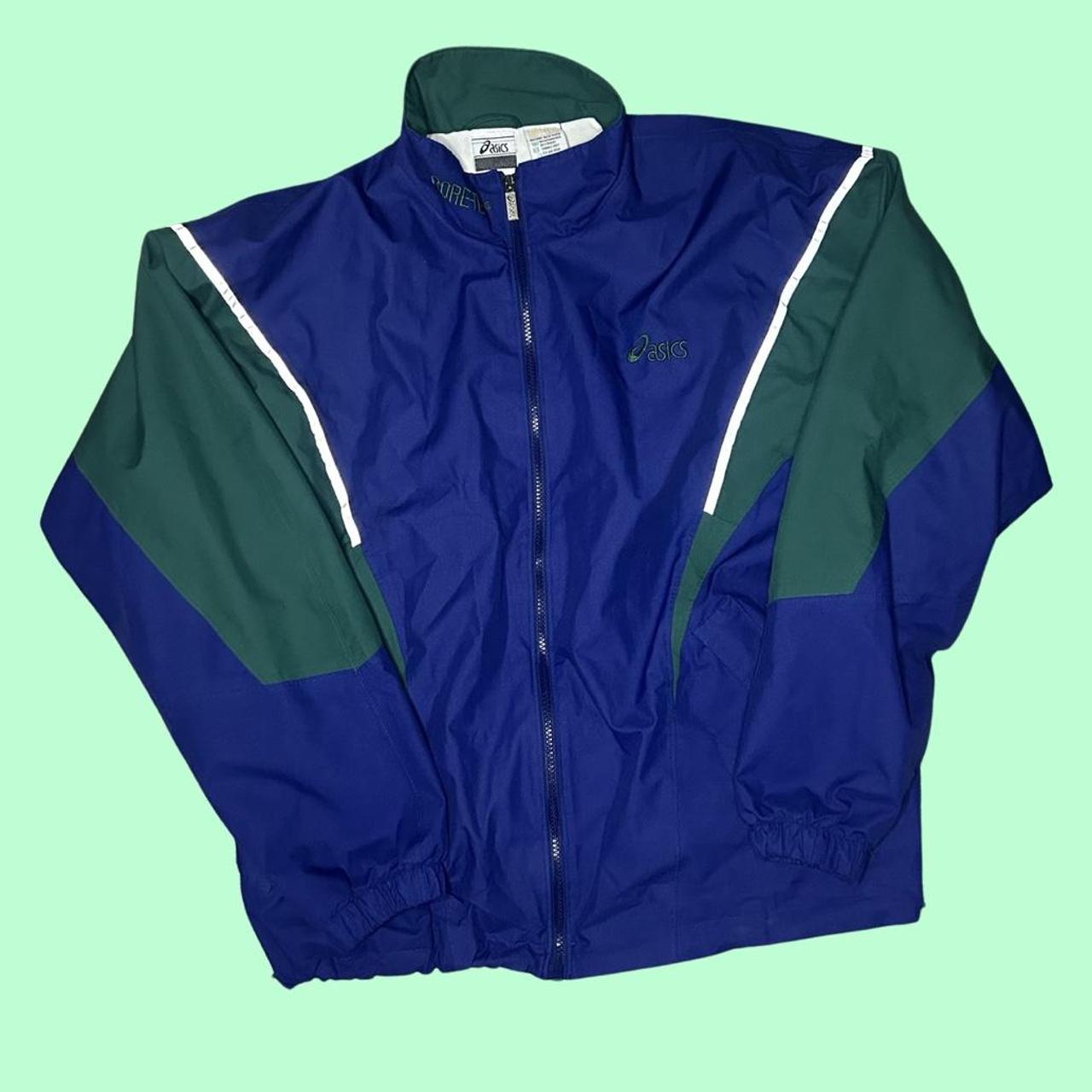 Men's Green and Blue Jacket | Depop