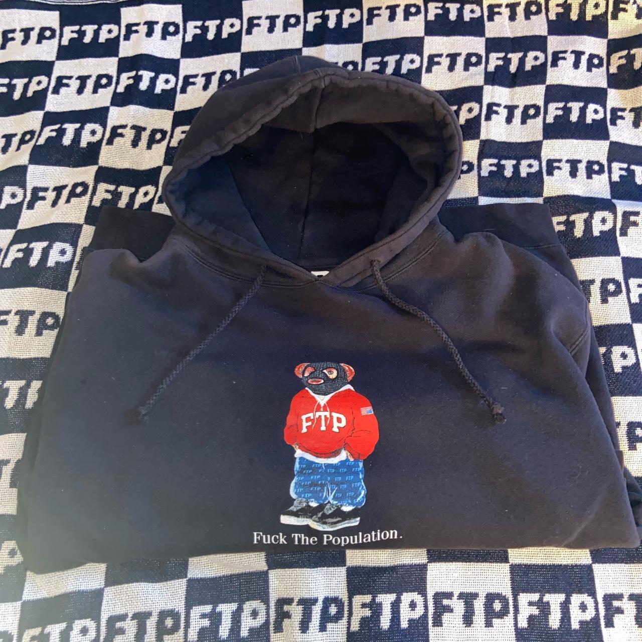 Ftp polo bear discount hoodie