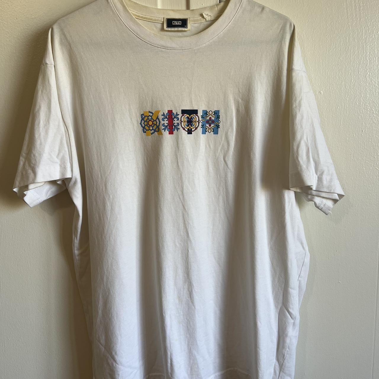 Kith Men's White T-shirt | Depop