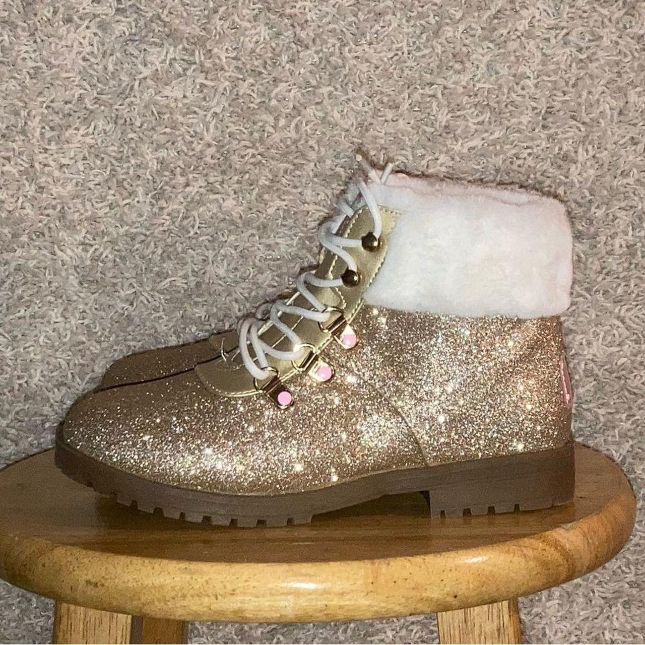 Juicy Couture Gold Trainers | Depop