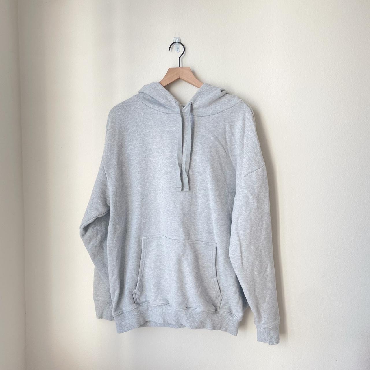 Aerie oversized comfy basic hoodie in grey Size M... - Depop