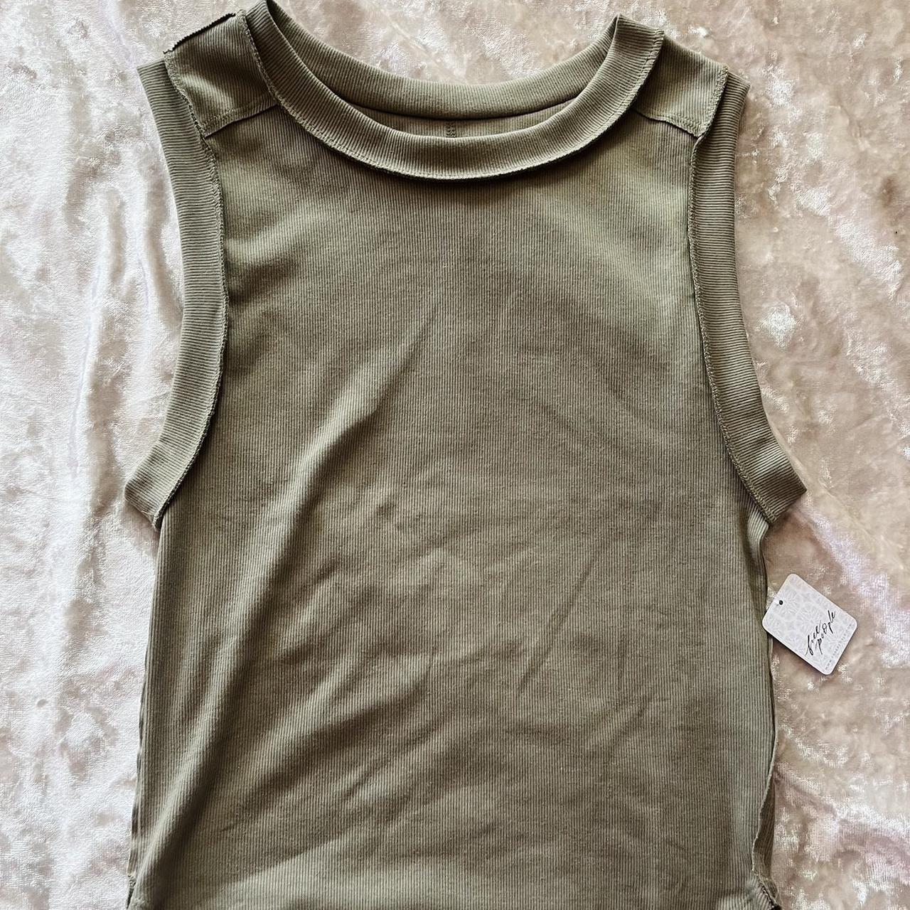 Free People Inside Out Tank Top New With Tags Size XL - Depop