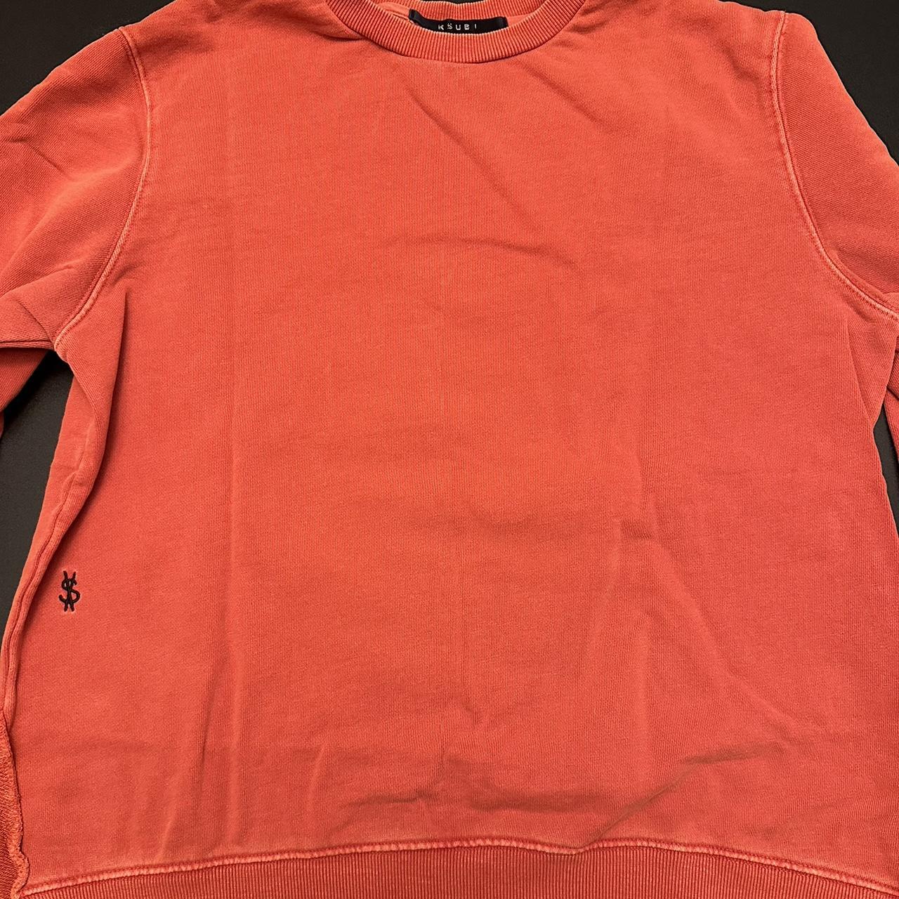 Ksubi crewneck - red - Depop