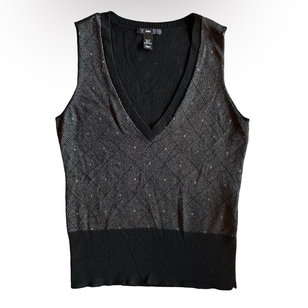 👽 H&M SWEATER VEST 👽 Size 12 Condition Used,... Depop