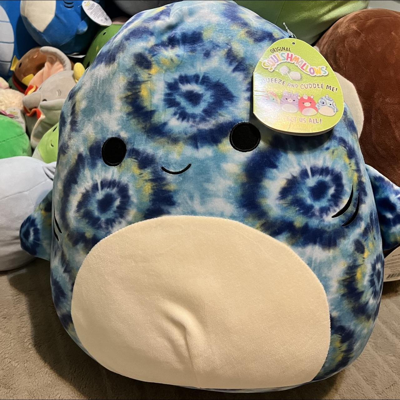 Luther the shark squishmallow, brand new with tag!... - Depop