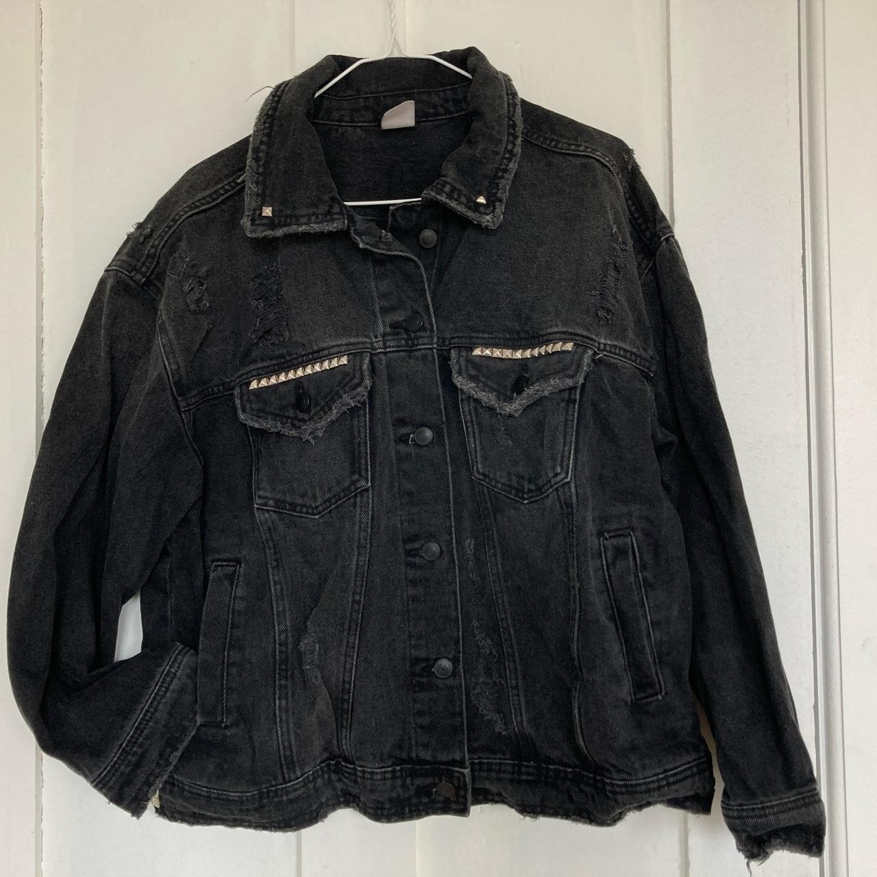 🔥 Grunge distressed DIY jacket 🔥 • Size Juniors Lg... - Depop