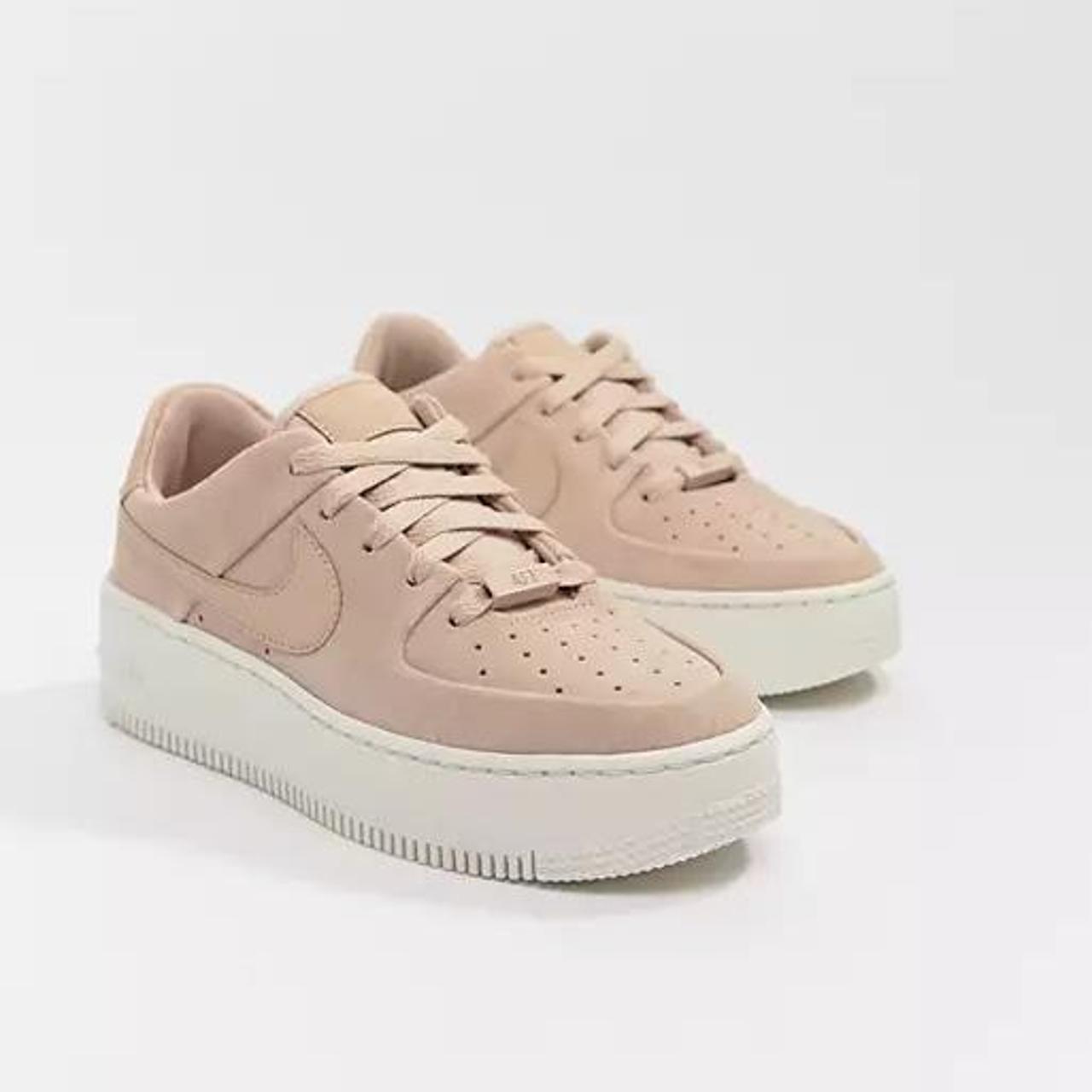 Light pink air outlet force 1s