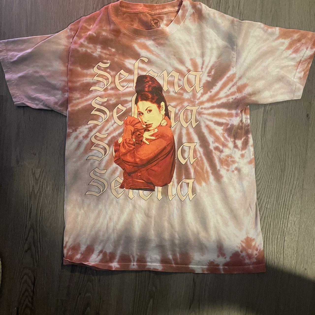 tie dye selena shirt
