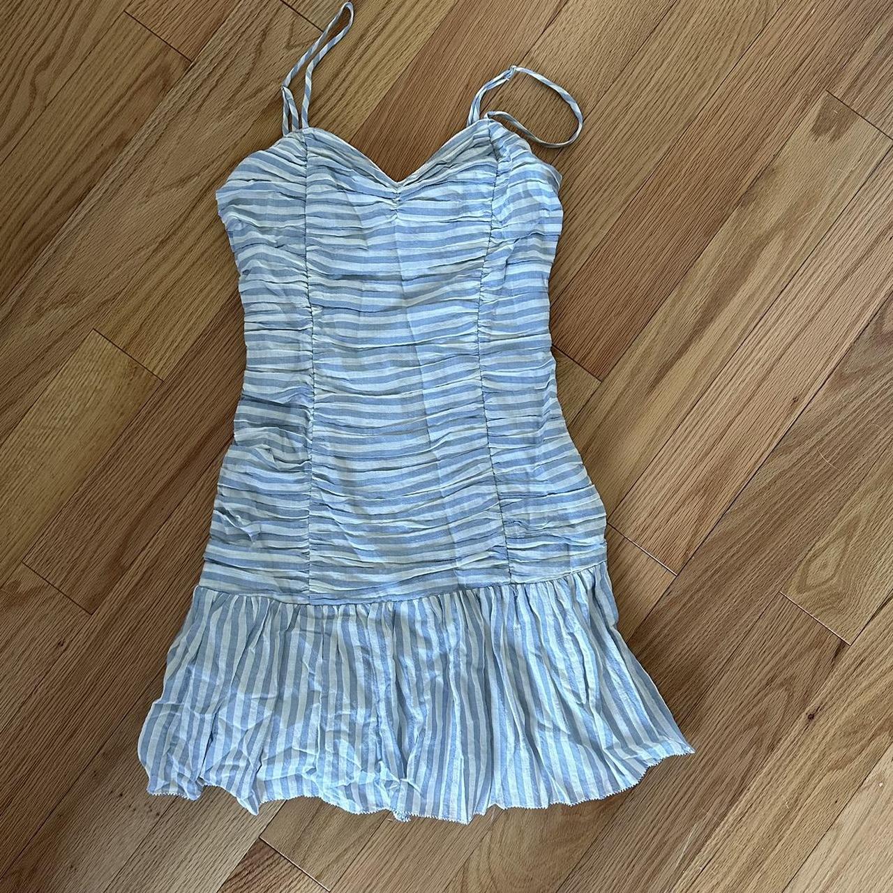 Summer dress from Saylor. Only worn twice. Fits like... - Depop