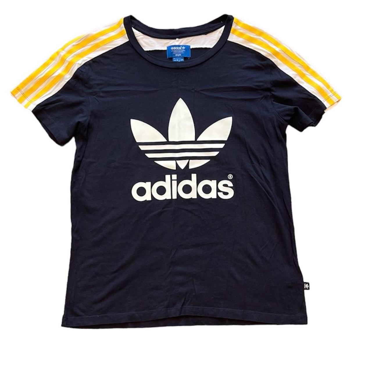 Adidas Originals x Rita Ora T-Shirt Size 10 Pit to... - Depop