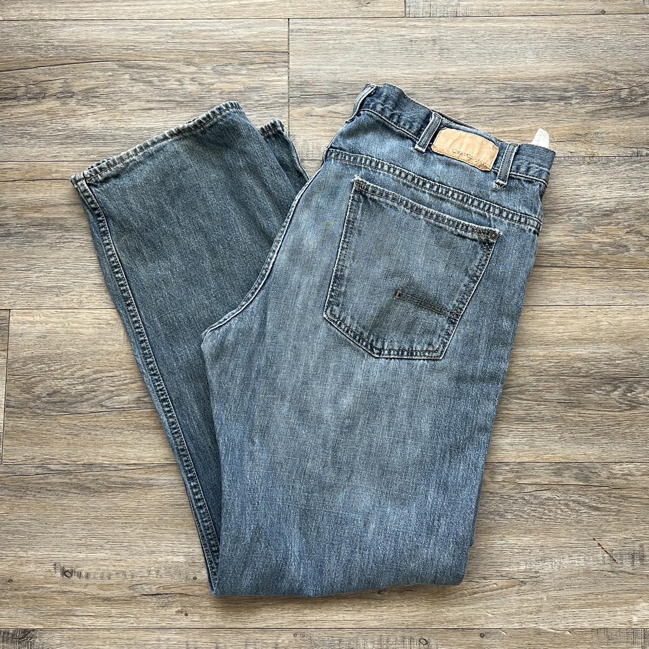 Calvin Klein Boot Cut Jeans -Size: 38x32 -Price:... - Depop