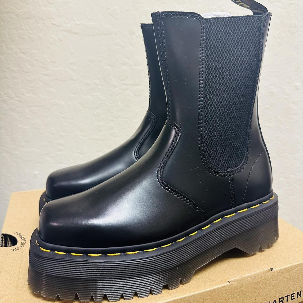 Dr. Martens 2976 Hi Quad Squared Platform Boot New... - Depop