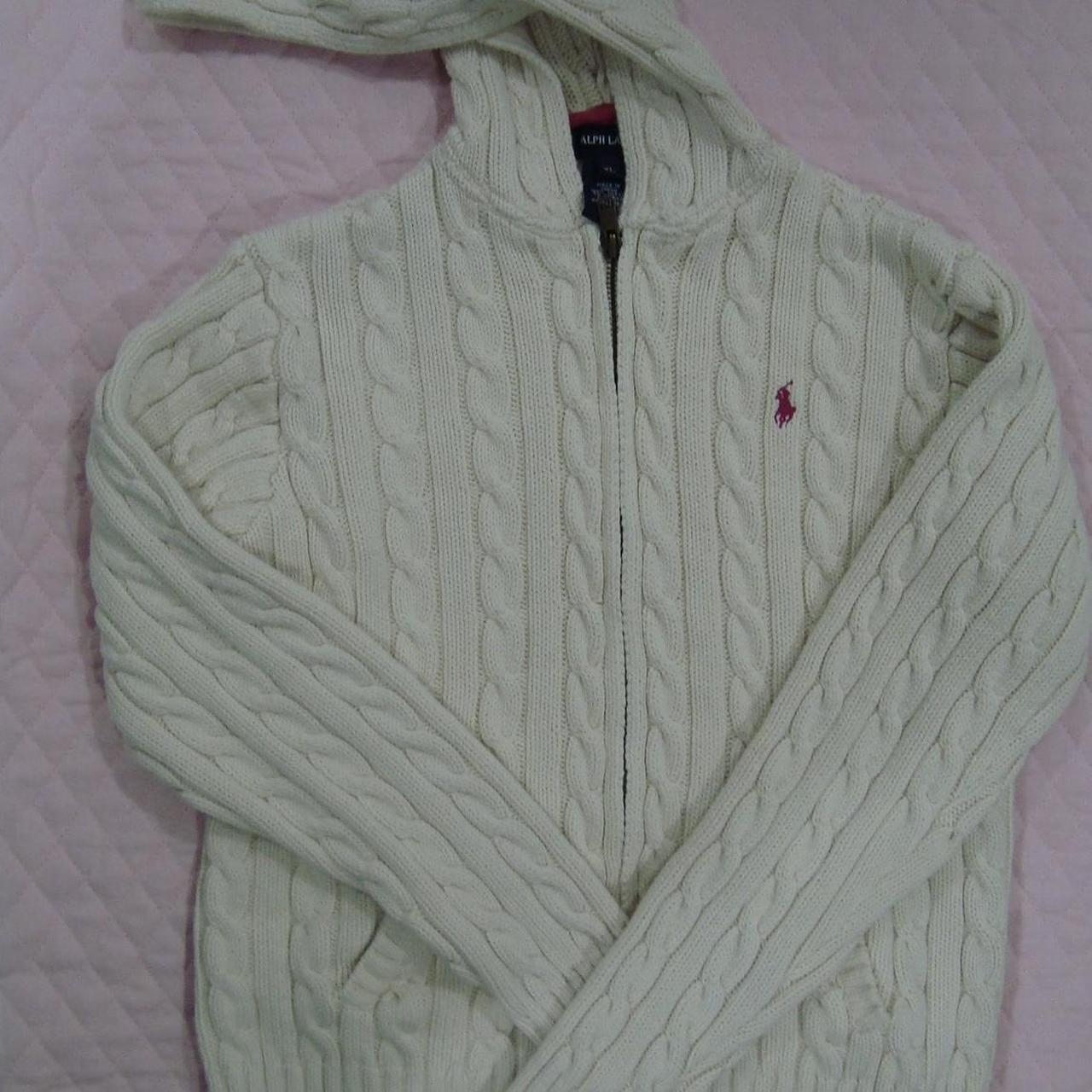 Ralph Lauren cream color jacket The size tag... Depop