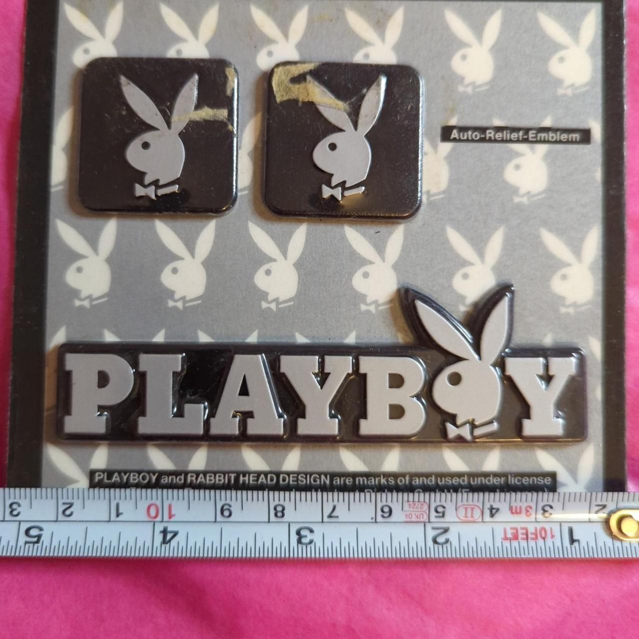 playboy car accessories bunny sticker Depop