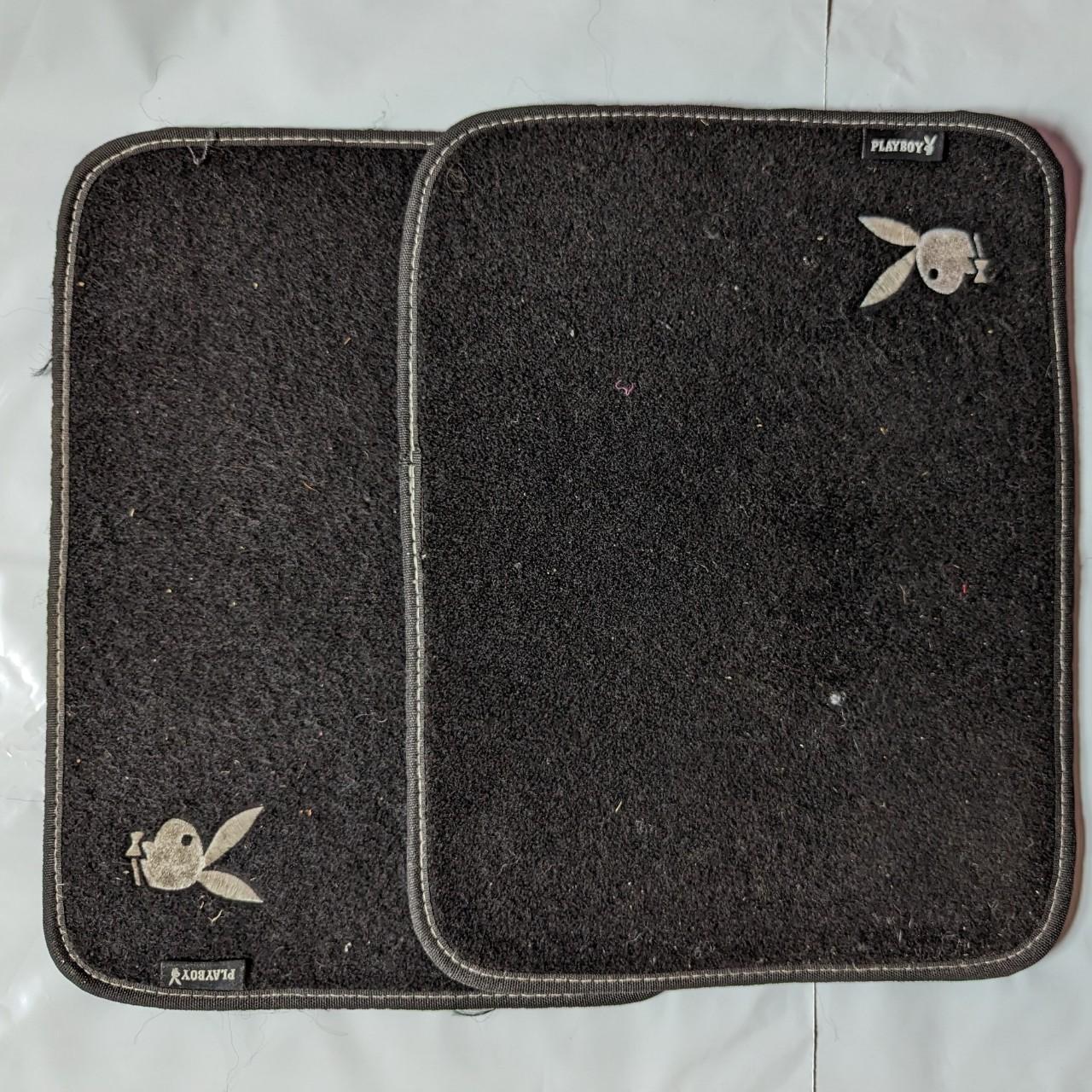playboy car floor mats about a ft tall each price is... Depop