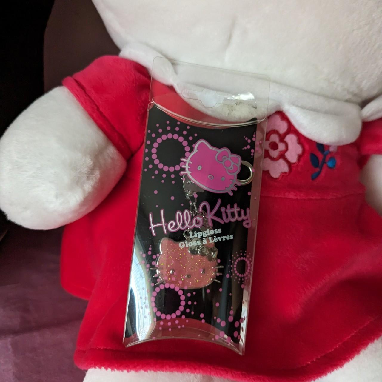 hello kitty lip gloss keychain not tested sold as... Depop