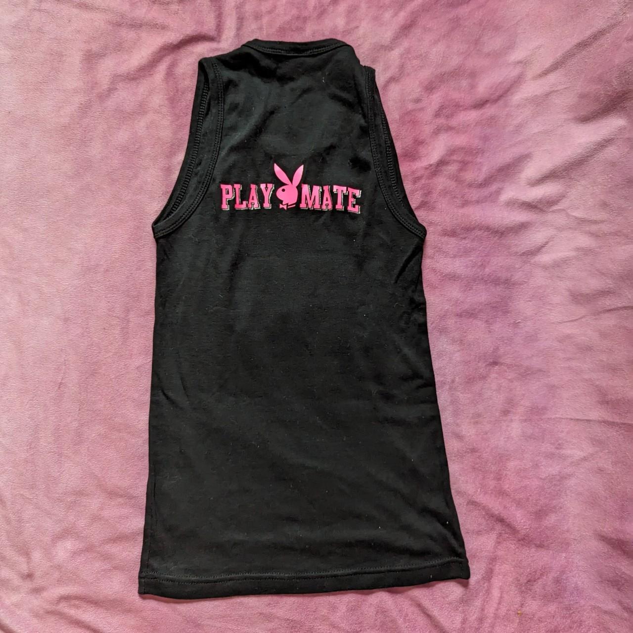 Playboy tank top estimated xs clothes may have a... - Depop