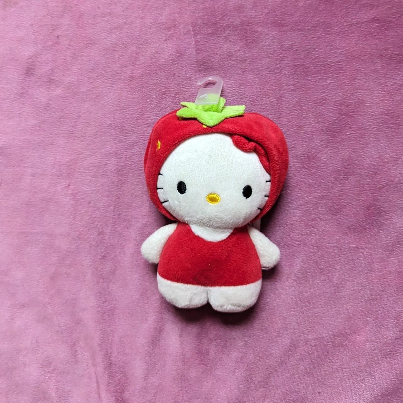 hello kitty x h&m plush strawberry 2011 approx 5... Depop