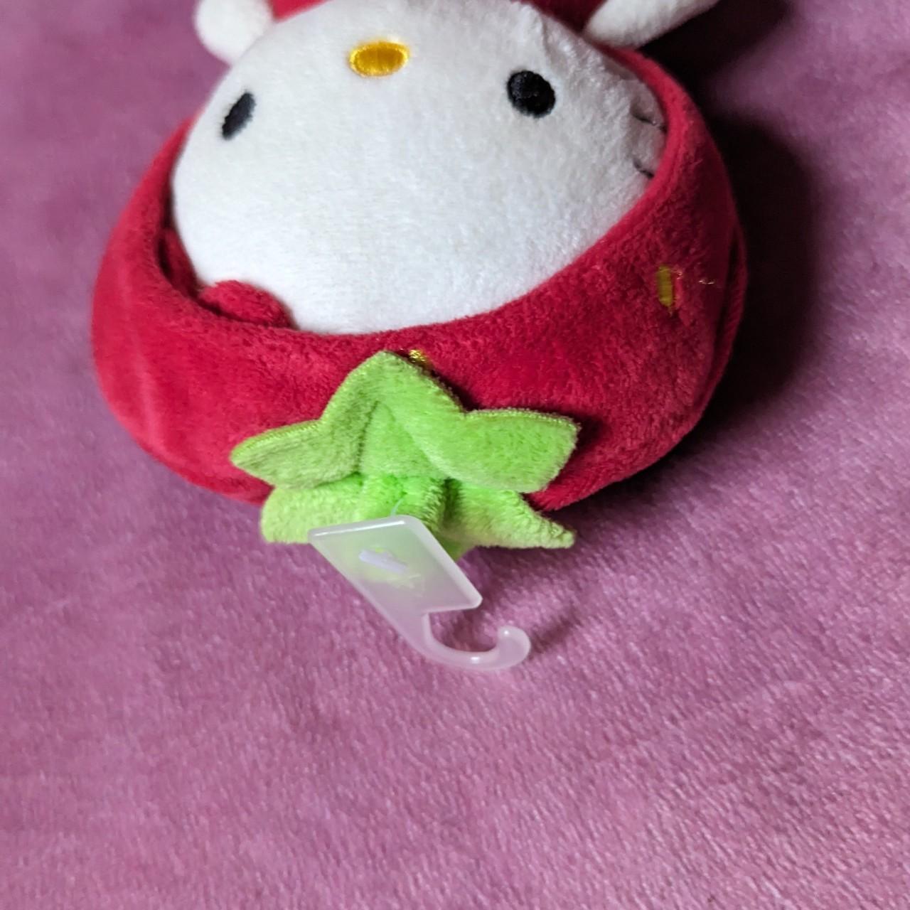 hello kitty x h&m plush strawberry 2011 approx 5... Depop