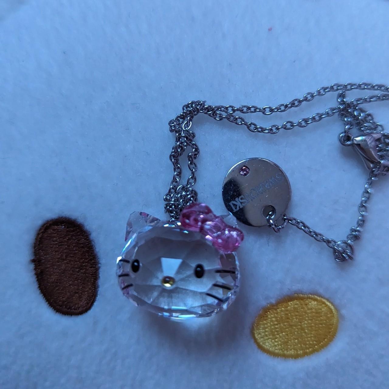 Swarovski Hello Kitty Glamorous Necklace New Arrival, Women's Fashion,  Jewelry & Organisers, Body Jewelry on Carousell