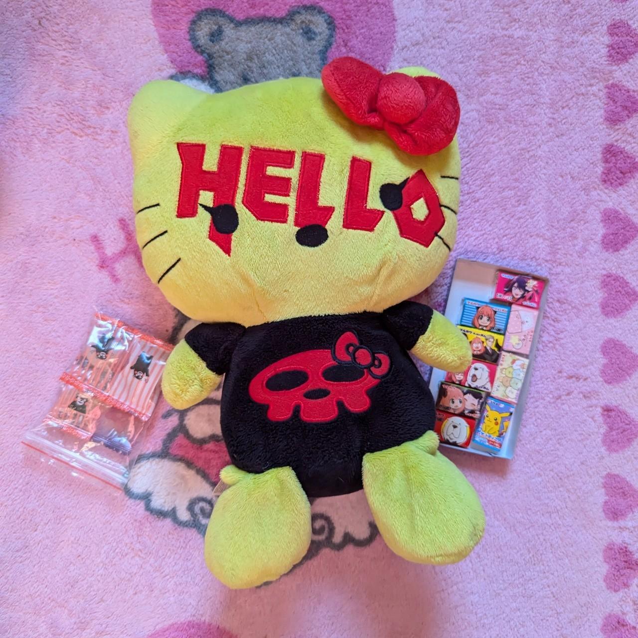 Hello kitty 2009 plush hello kitty x mad Barbarians | Depop