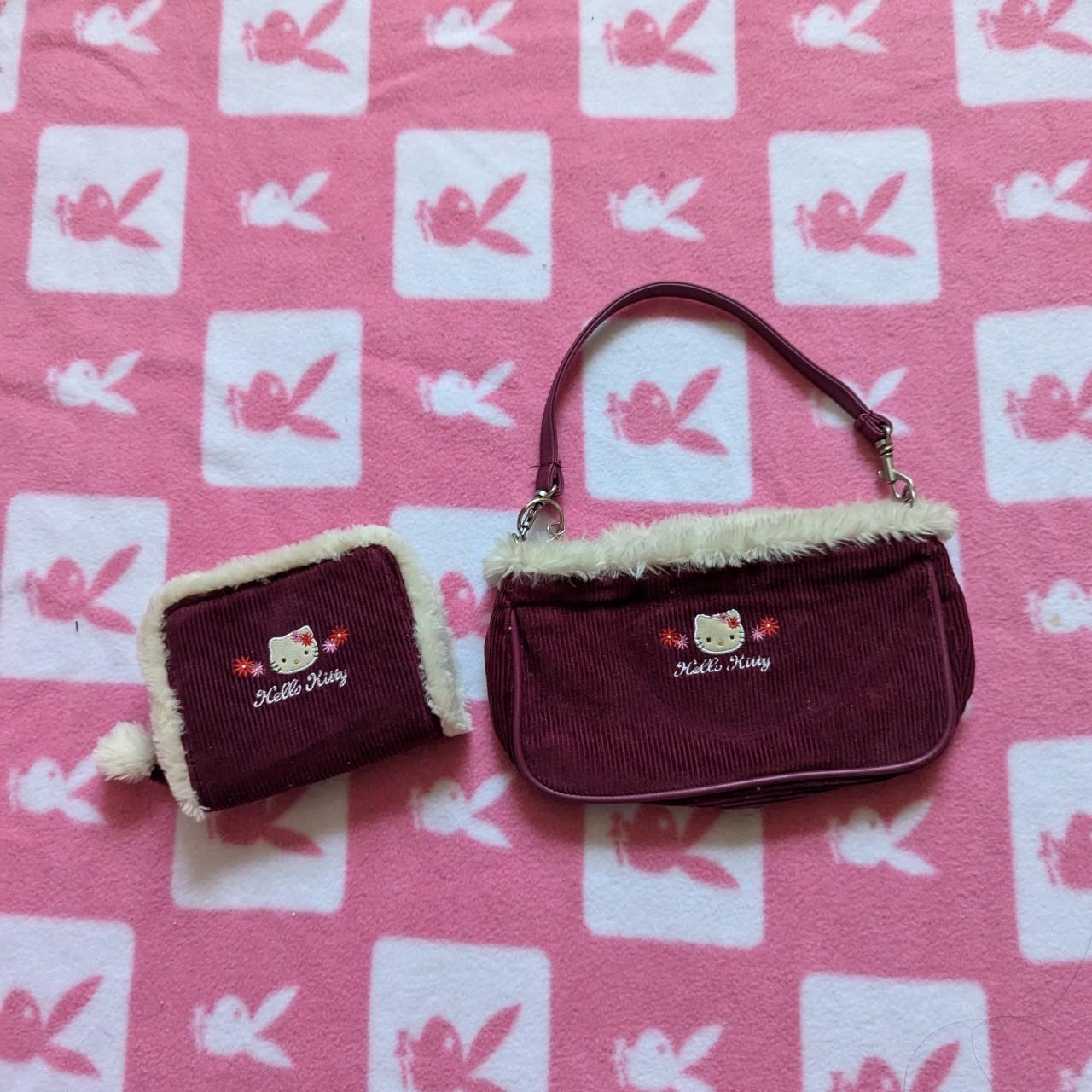 Hello Kitty corduroy mini purse popular