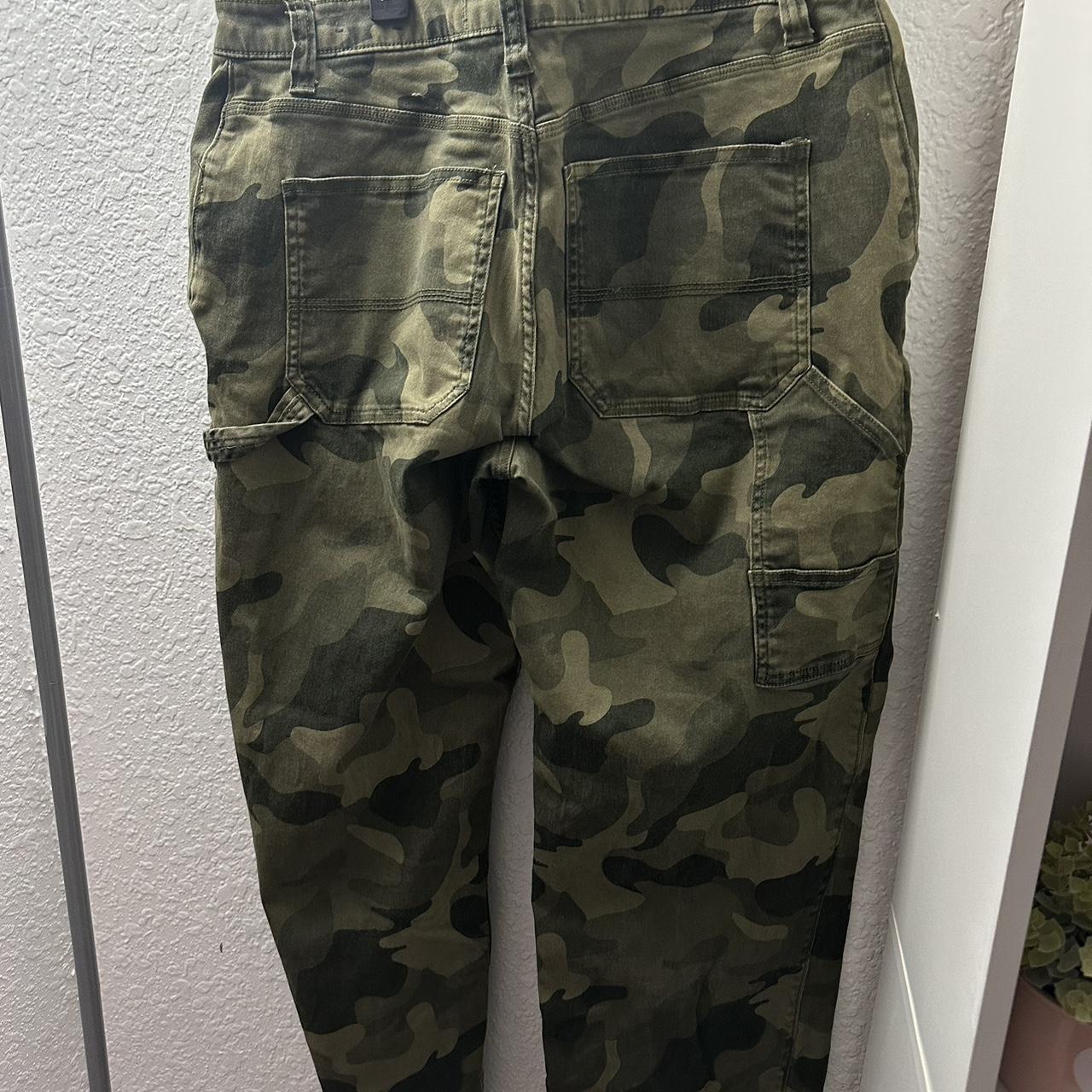 baggy hollister camo pants size 15 w32 l 34 #camo... - Depop