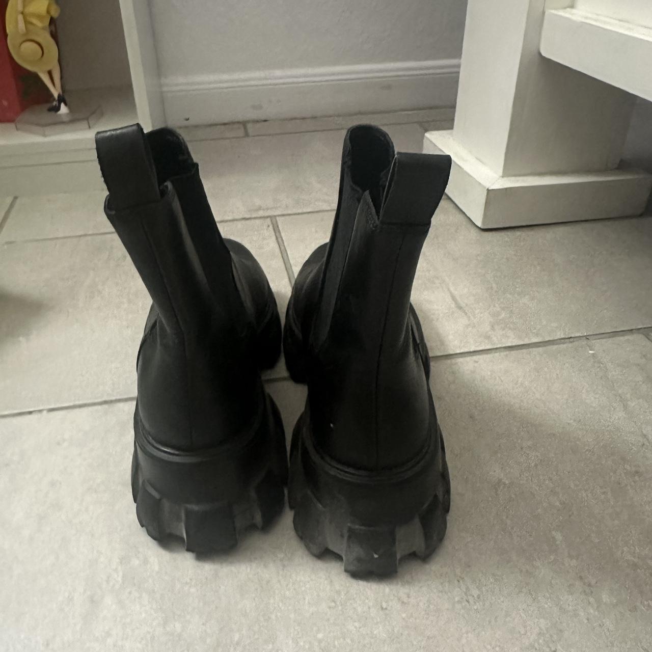 black gianni bini boots #giannibini #opium... - Depop