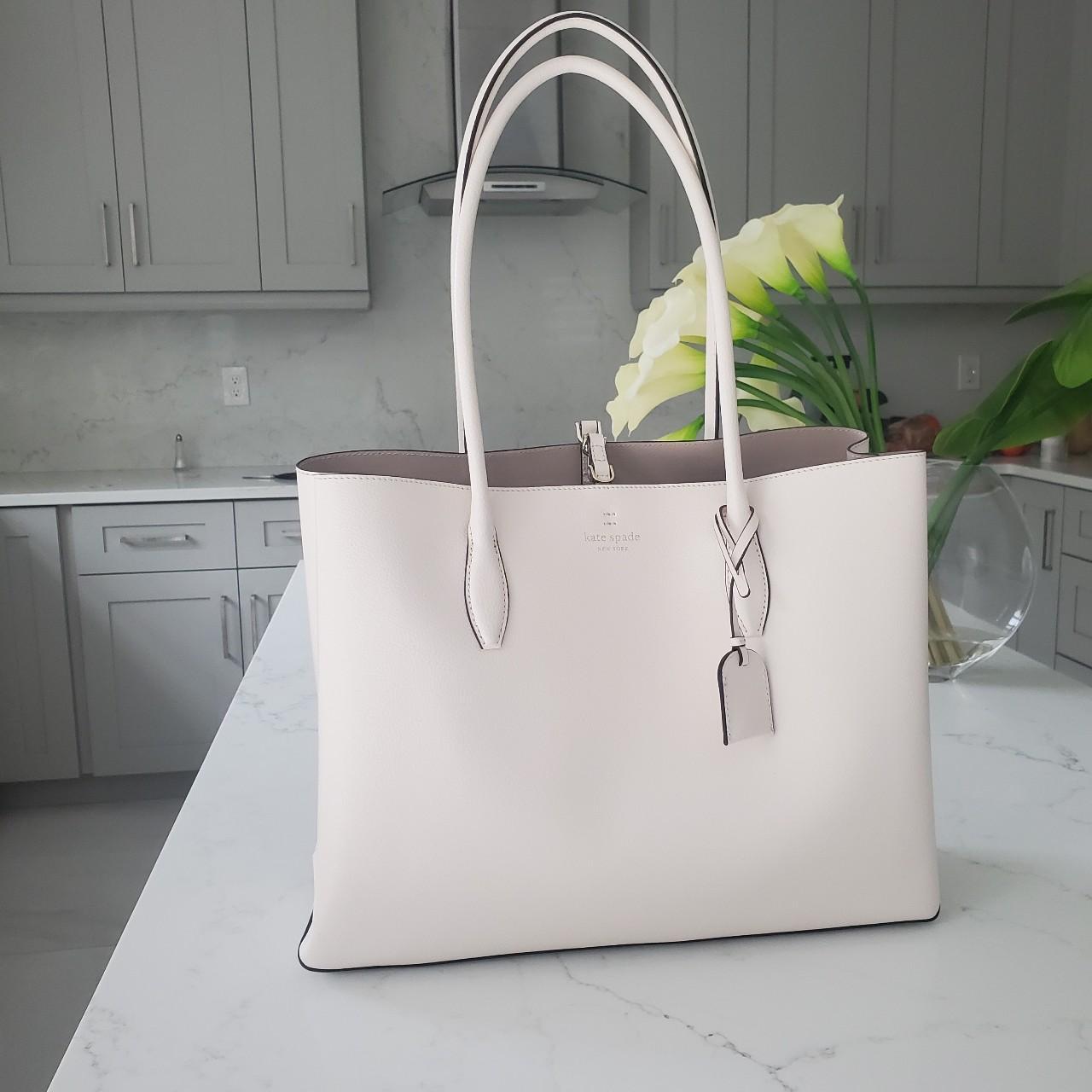 Kate spade off white on sale purse