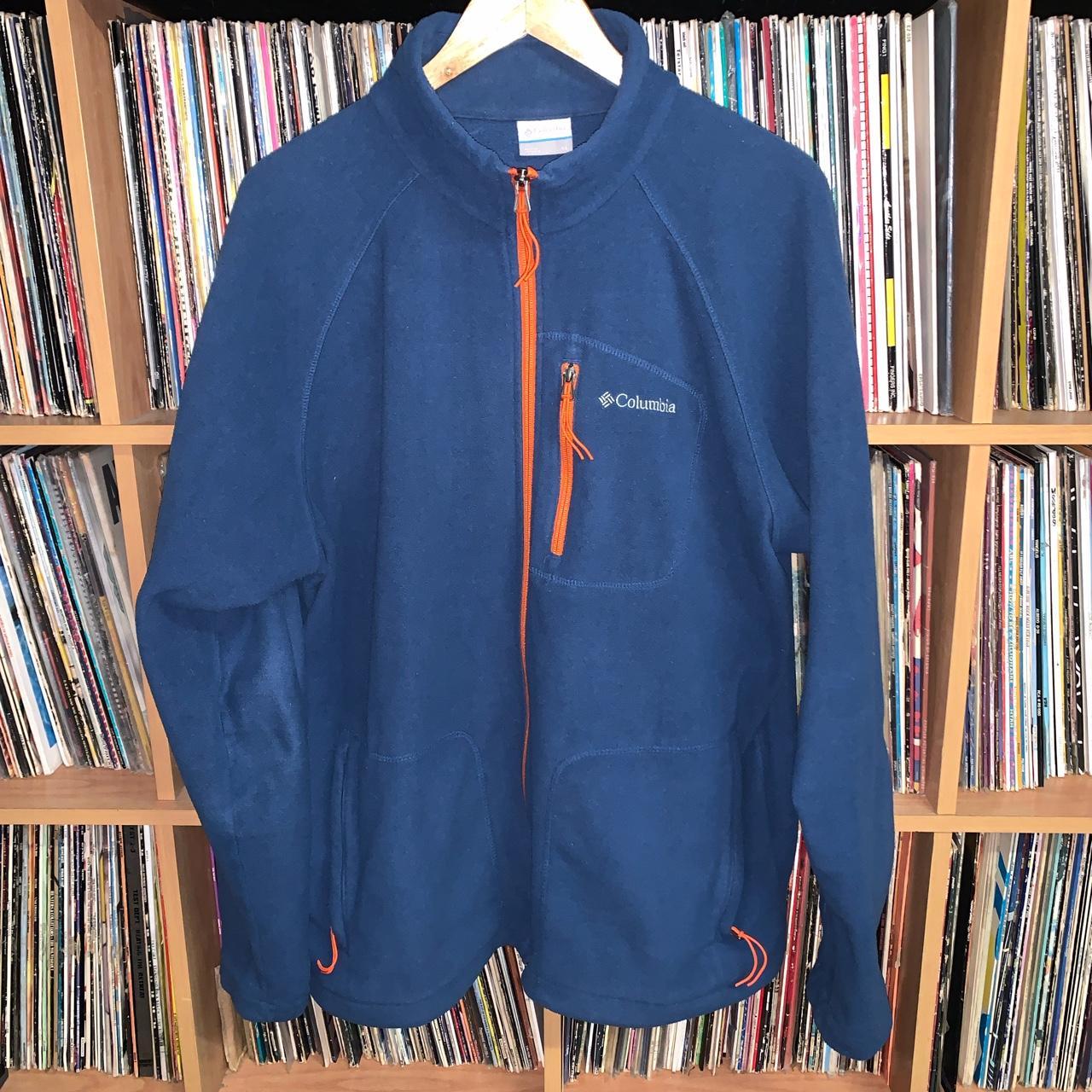 Columbia Gorpcore polar fleece Full zipper - Depop