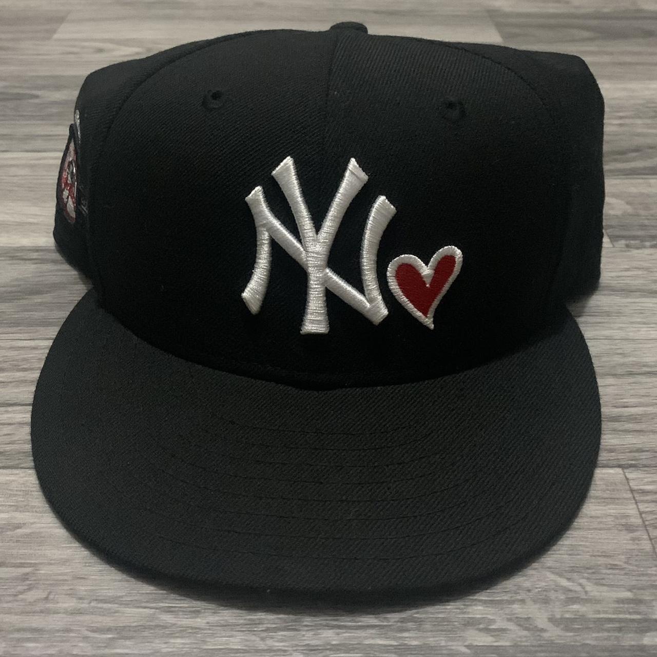 Black New York Yankees Gray Bottom 100th