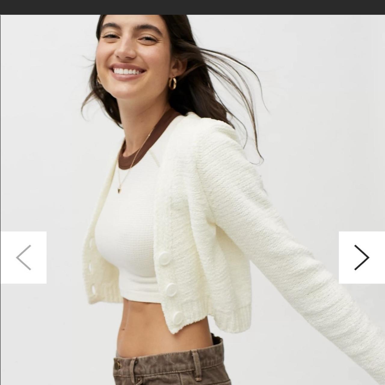 Urban outfitters hot sale white cardigan