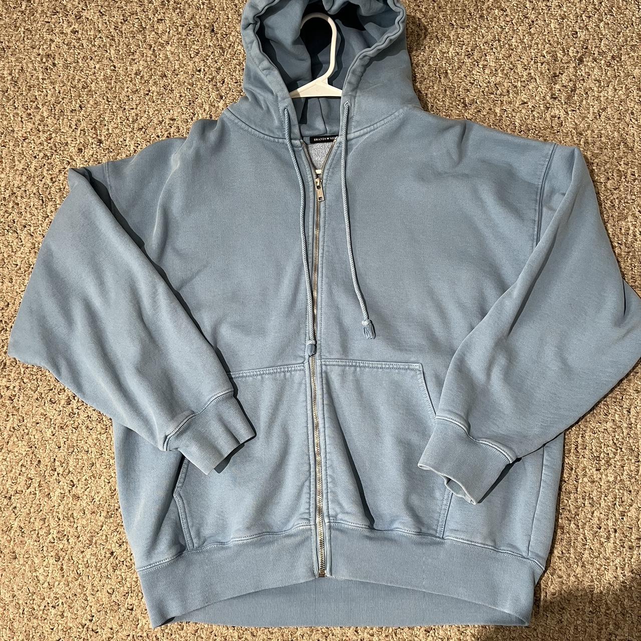 Brandy Melville Christy Zip Up Hoodie