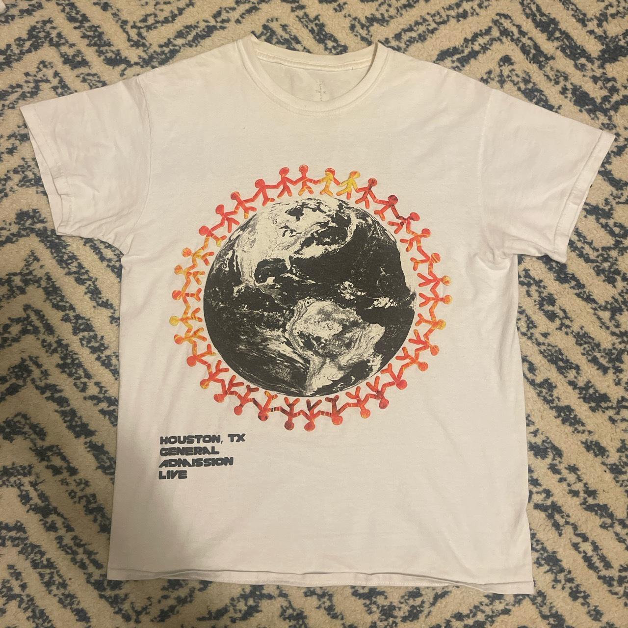 Travis Scott Astroworld Festival Tee good sz Small