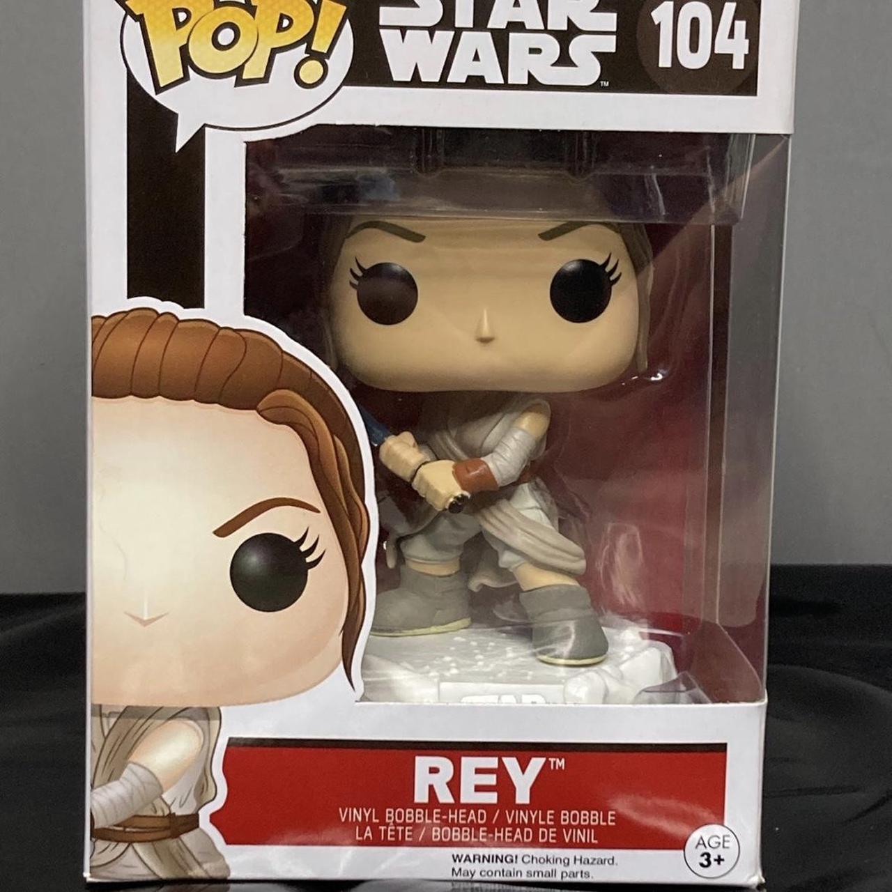 Star Wars Force Awakens Rey Vinyl Bobblehead