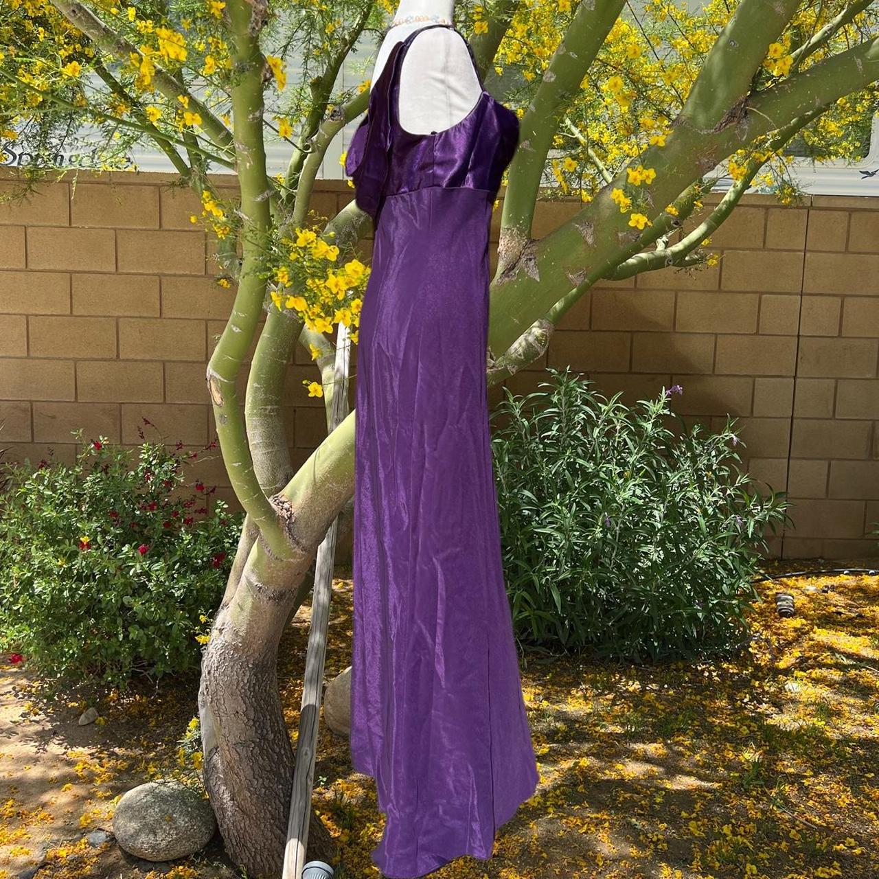 Aspeed Design Women's Purple and Silver Dress (4)