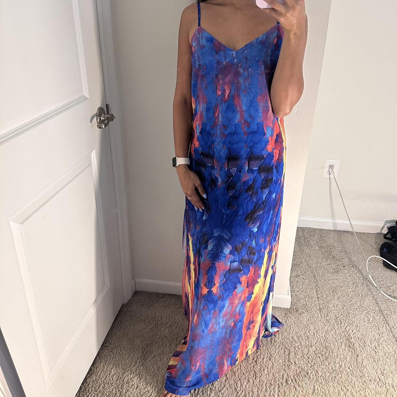 Lulus best sale watercolor dress