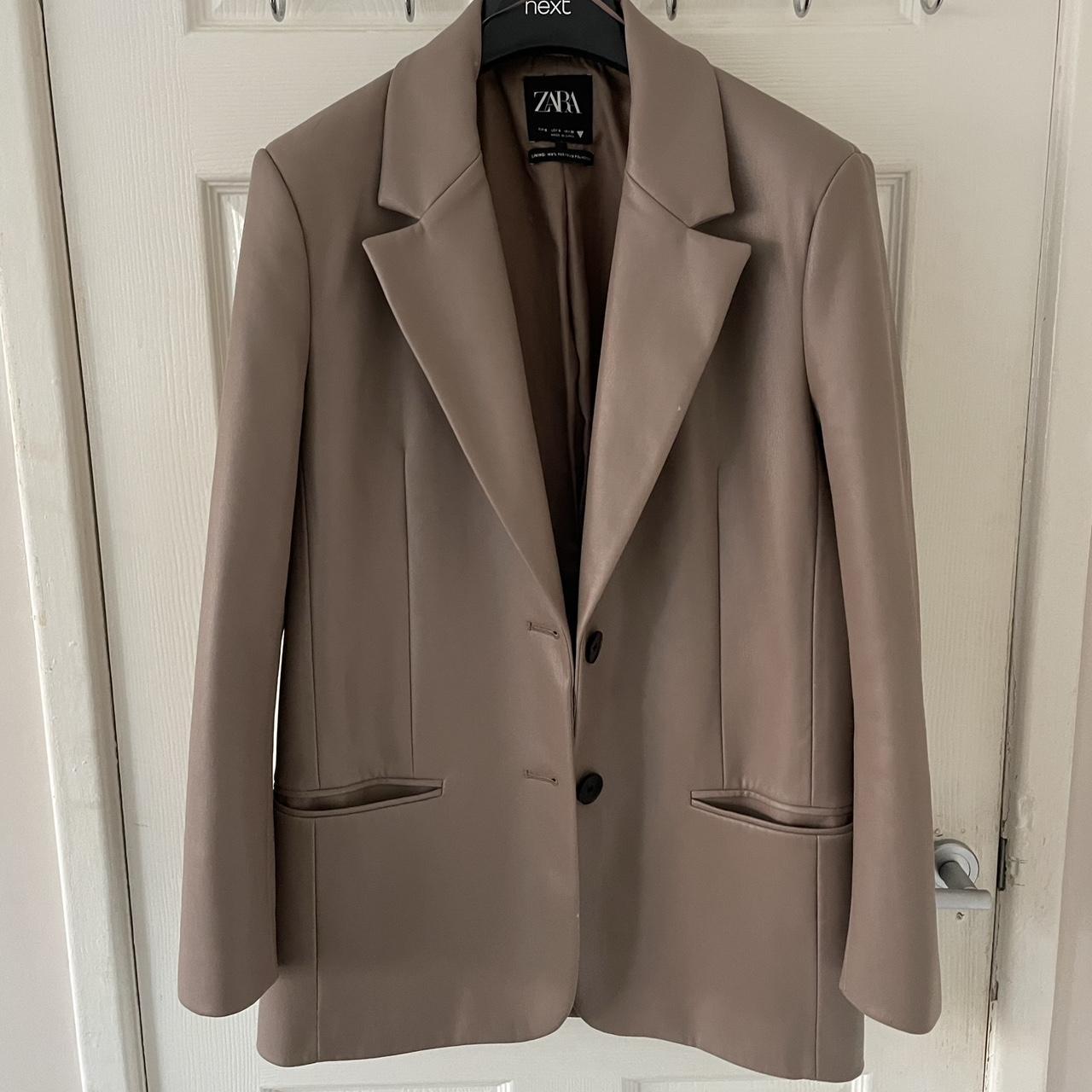 Zara Women's Brown Jacket | Depop