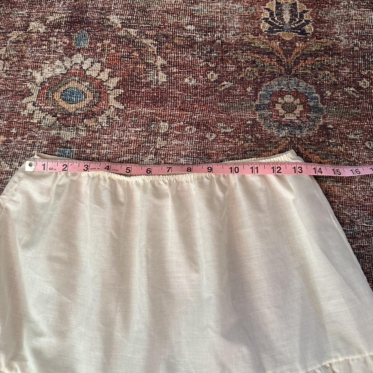 Women's Skirt - White - S – the cutest vintage wh… - image 4