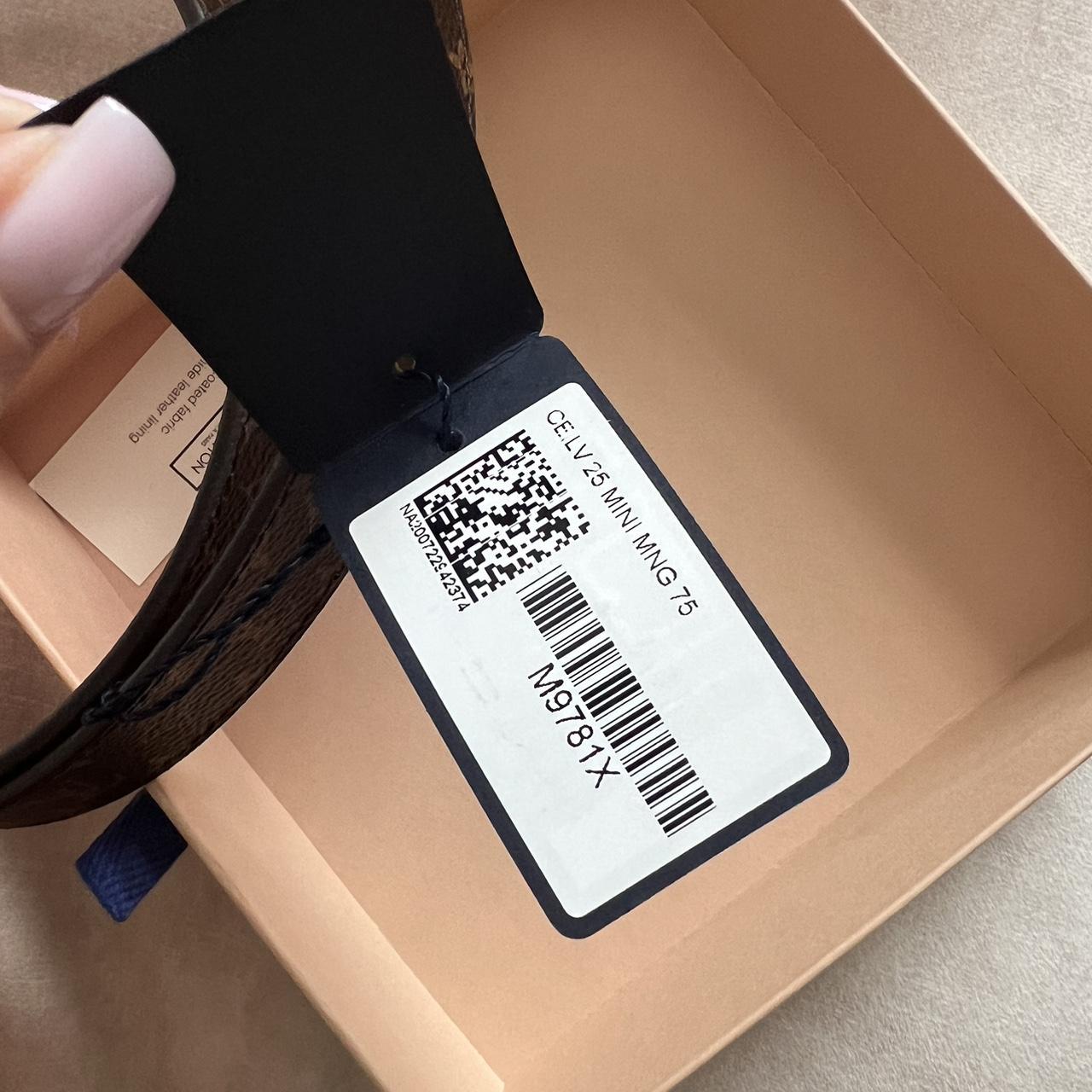 LOUIS VUITTON MONOGRAM MINI BELT 25MM M9781X | Depop