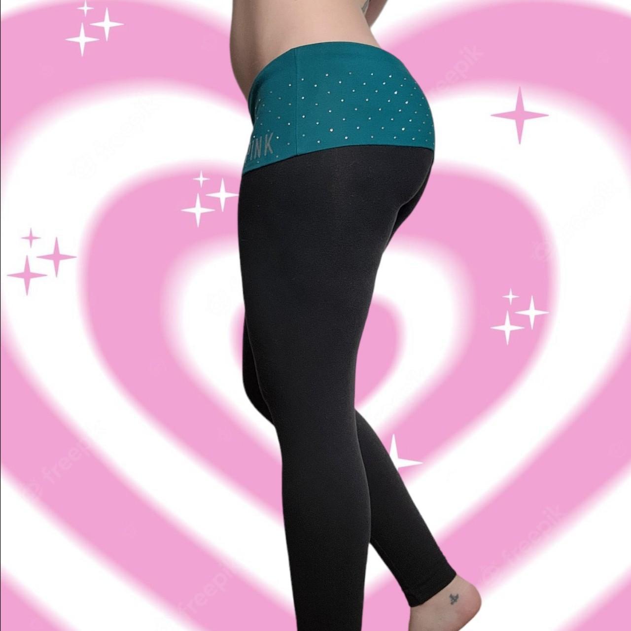 Fold Over Victoria's Secret Yoga Pants y2k, So cute