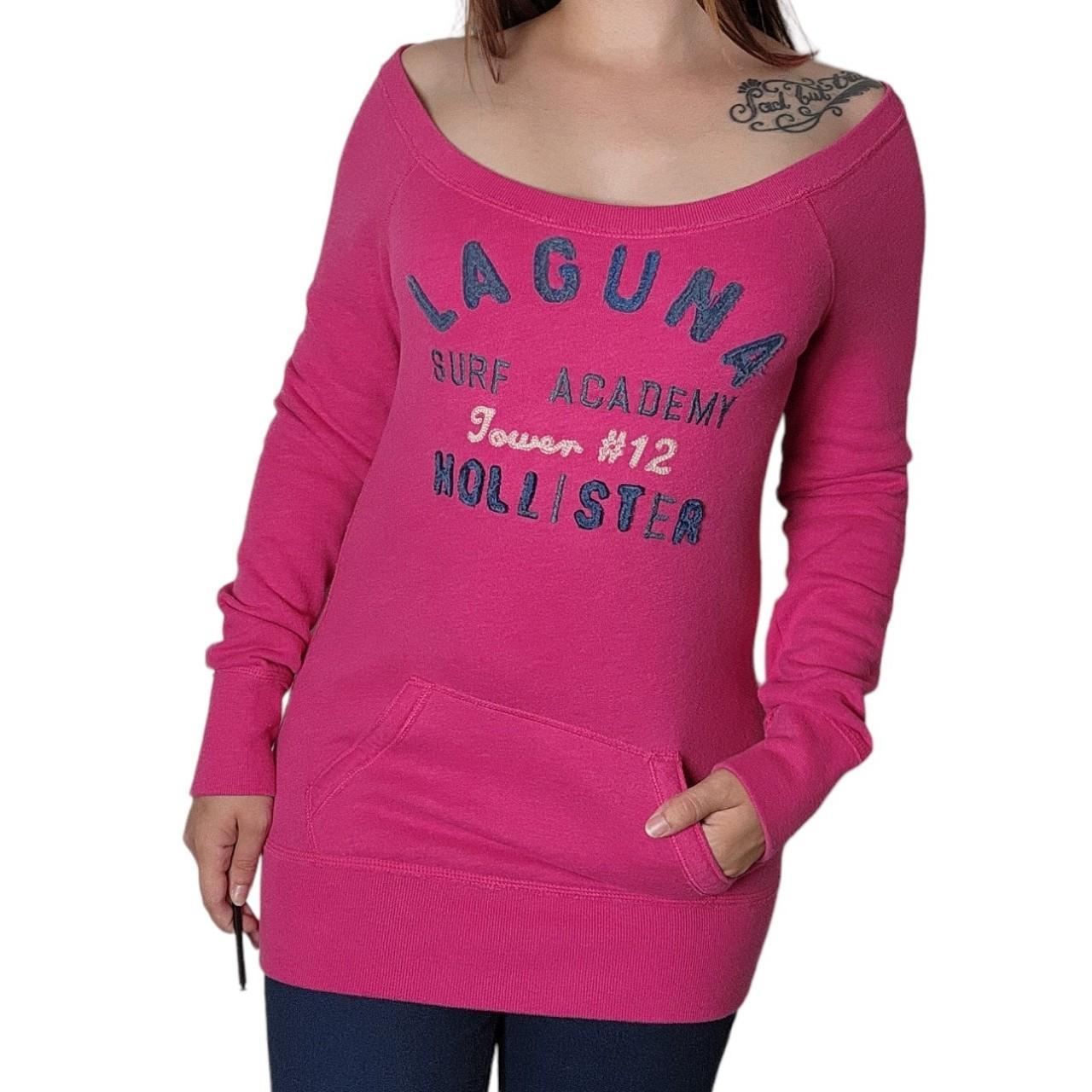 hollister sweater pink