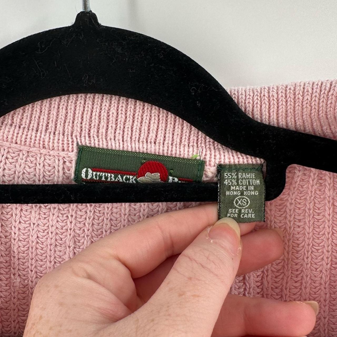 Source Unknown Women's Sweater - Pink - XS – Size… - image 4