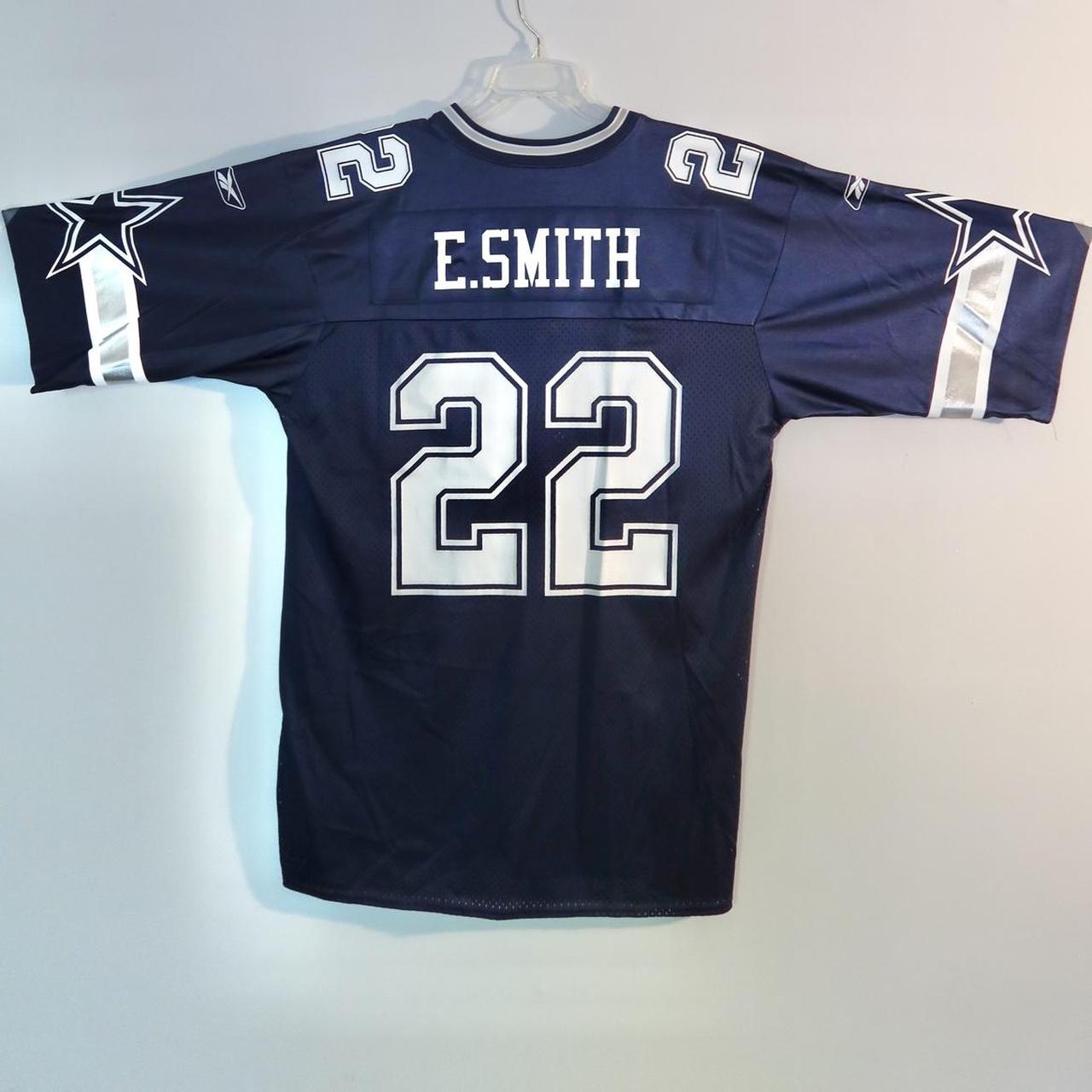 EMMITT SMITH DALLAS COWBOYS JERSEY REEBOK MEN'S SIZE - Depop