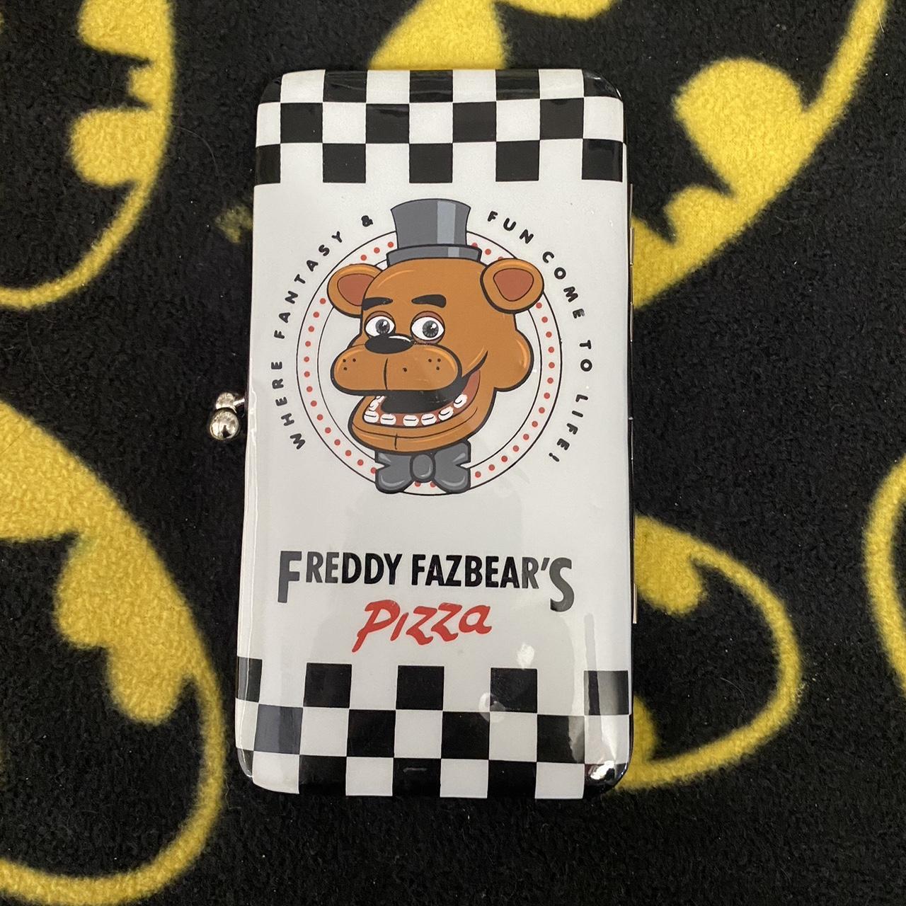 Fnaf Freddy Wallet In good condition, zipper works... - Depop